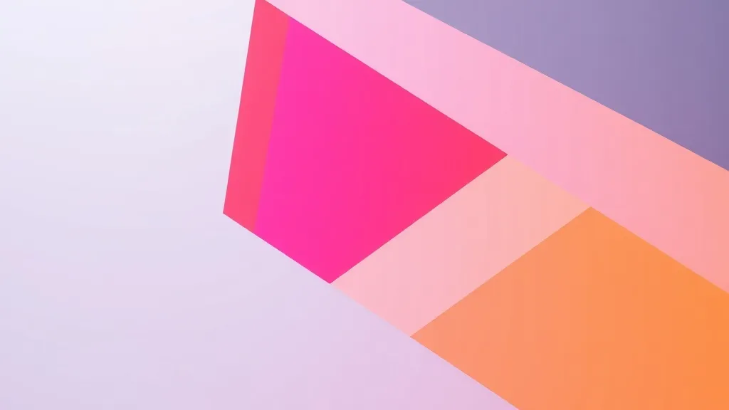 Abstract geometric representation of merging lines, clean ar